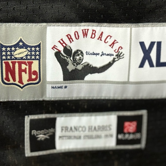 Franco Harris Pittsburgh Steelers XL 1976 Jersey - Picture 6 of 8